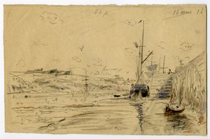 Tekening door Louis Marie Faudacq